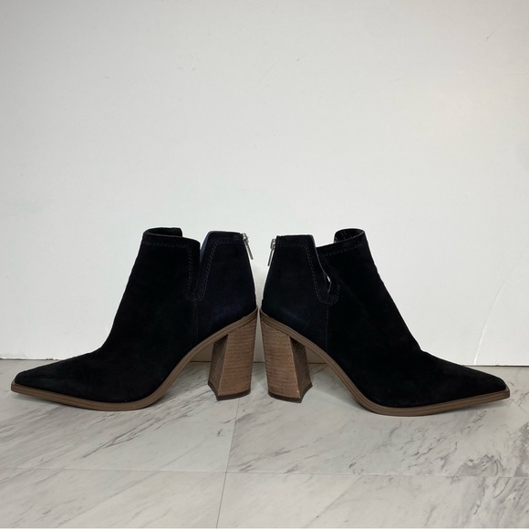 Vince Camuto Welland Black Suede Bootie 10M - Picture 6 of 13